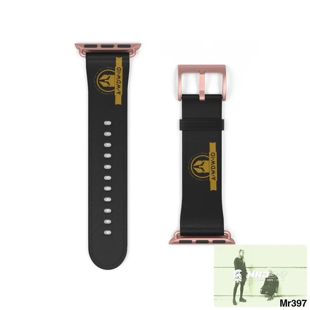 A1-Who Dares Wins ID RSF Watch Band 38 - 41 mm / Rose Gold Matte Accessories