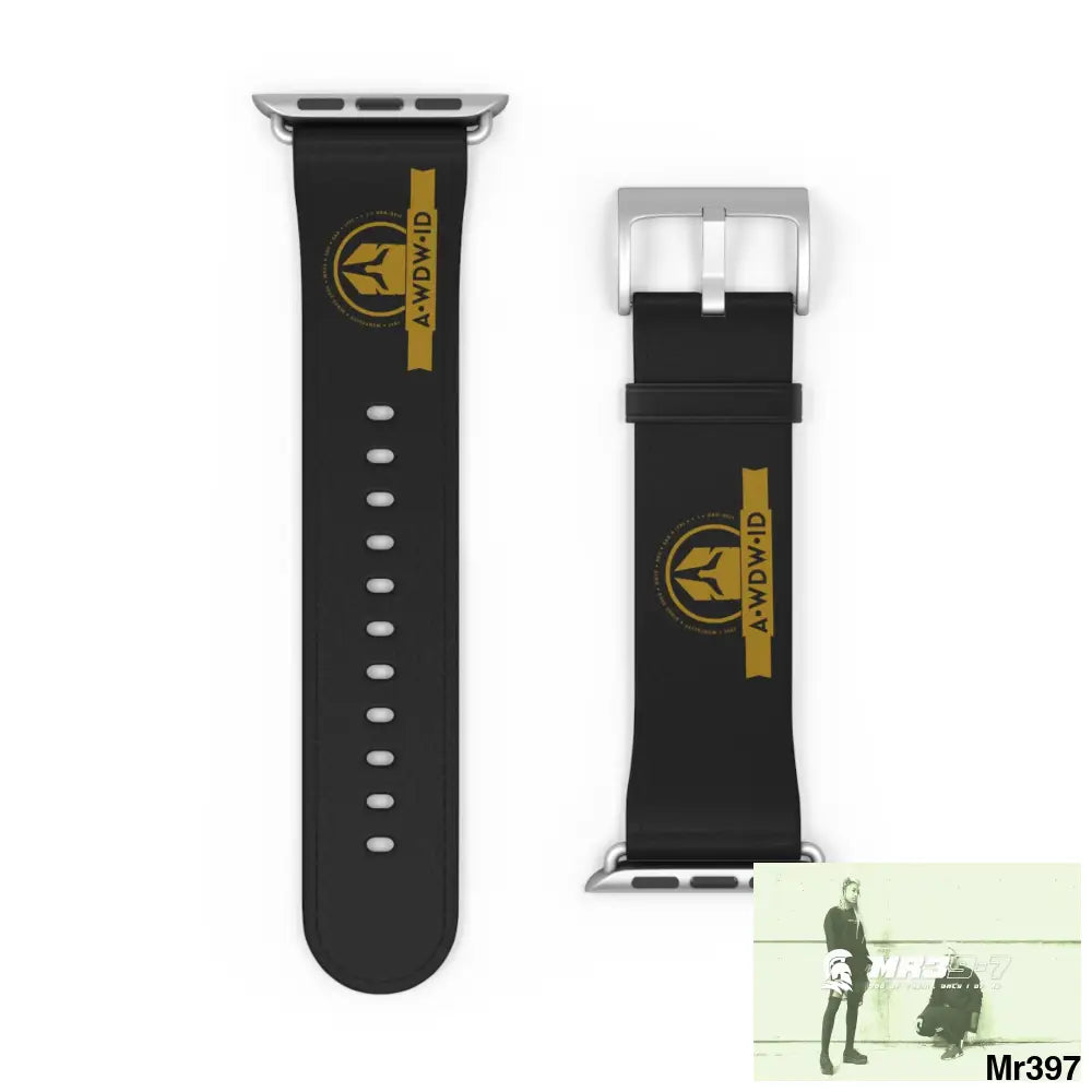 A1-Who Dares Wins ID RSF Watch Band 42 - 45 mm / Silver Matte Accessories