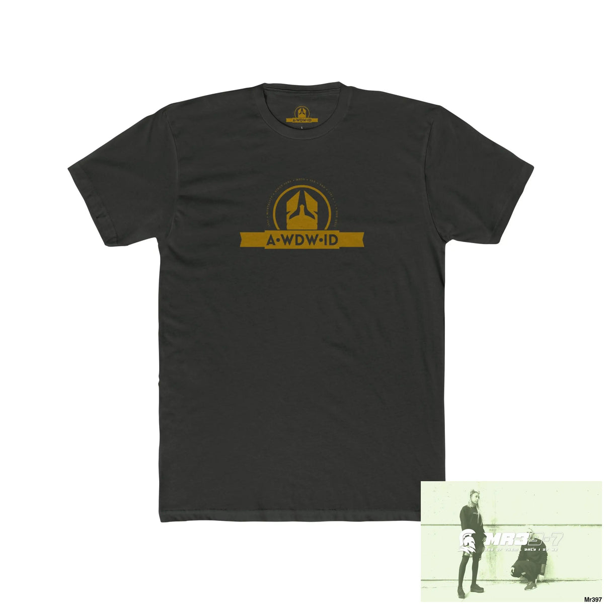 A1 Who Dares Wins ID Russia Choose Life Men’s Cotton Crew Tee Solid Heavy Metal / XS T-Shirt