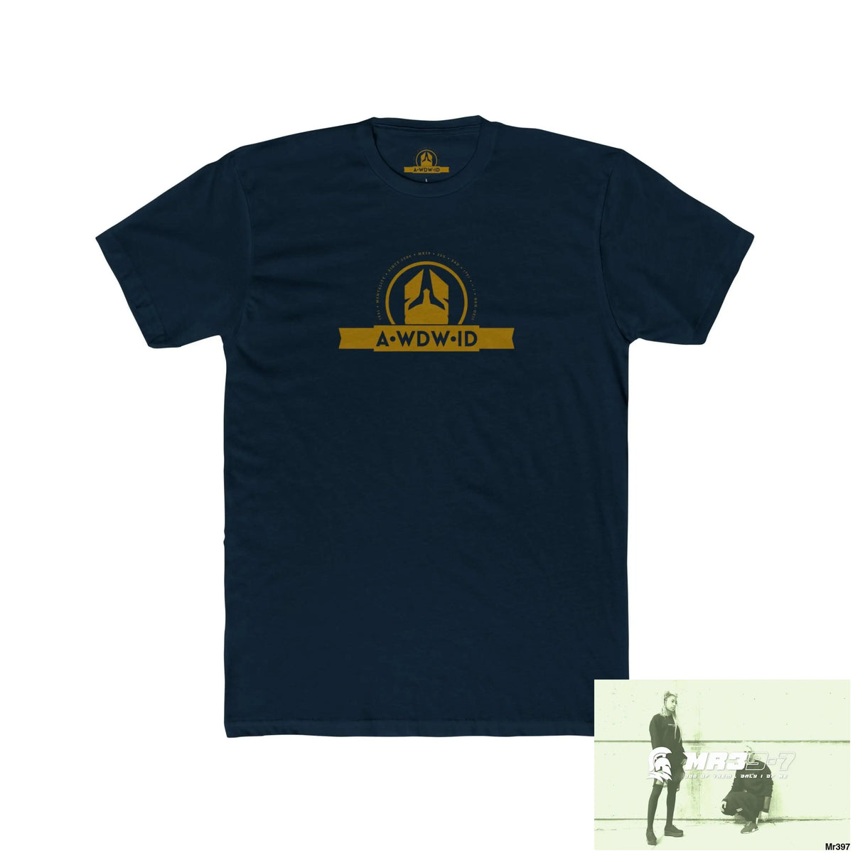 A1 Who Dares Wins ID Russia Choose Life Men’s Cotton Crew Tee Solid Midnight Navy / XS T-Shirt