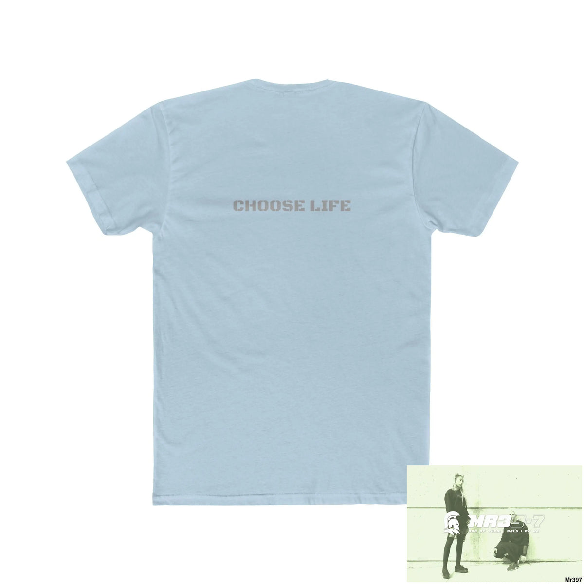 A1 Who Dares Wins ID Russia Choose Life Men’s Cotton Crew Tee T-Shirt