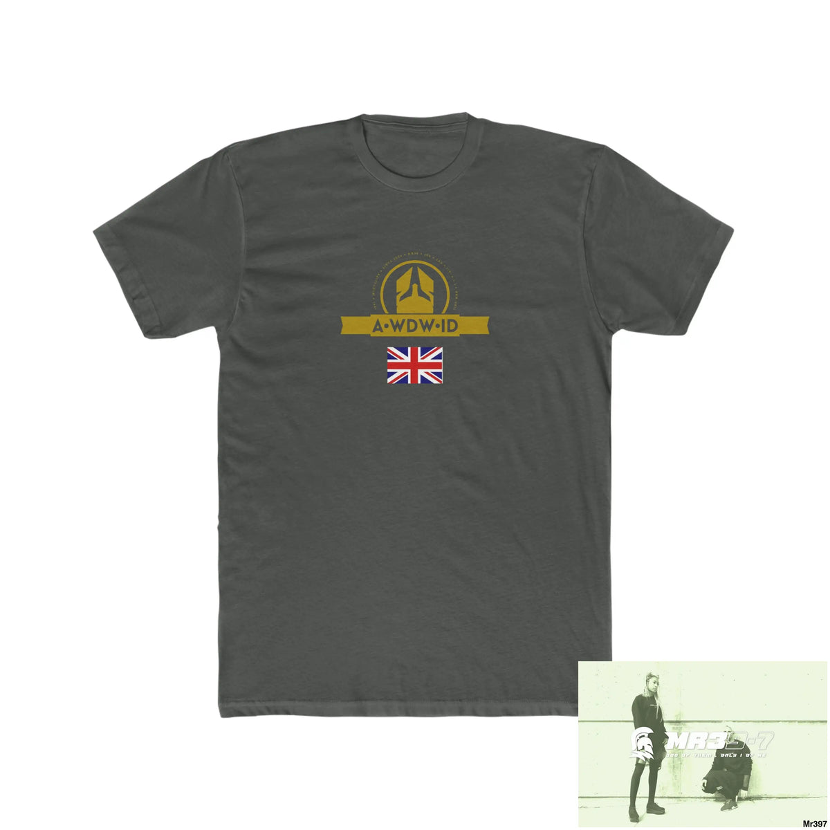 A1 Who Dares Wins(ID) & The Columbian Elements Shrewsbury 2016 - My Work 2022-23 - Men’s Cotton Crew Tee Solid Heavy