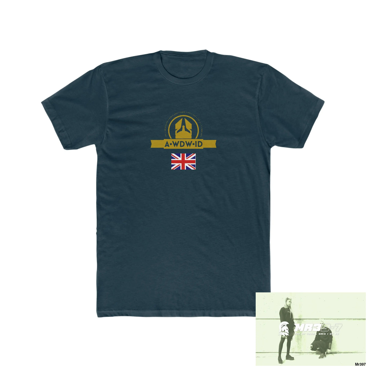 A1 Who Dares Wins(ID) & The Columbian Elements Shrewsbury 2016 - My Work 2022-23 - Men’s Cotton Crew Tee Solid Midnight