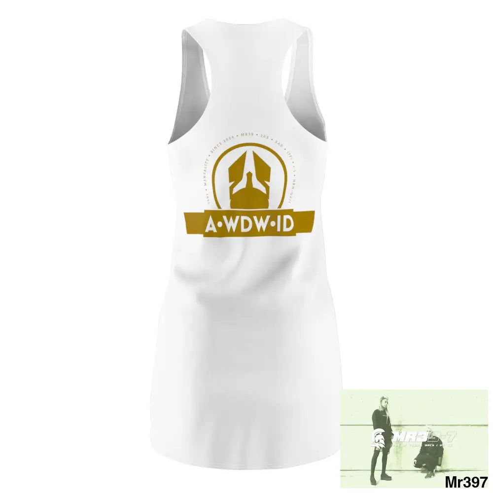 A1- Who Dares Wins ID Women’s Cut & Sew Racerback Dress (AOP) All Over Prints