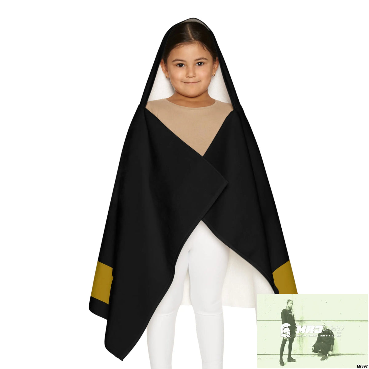 A1 Who Dares Wins ID Youth Hooded Towel 24’’ × 48’’ All Over Prints