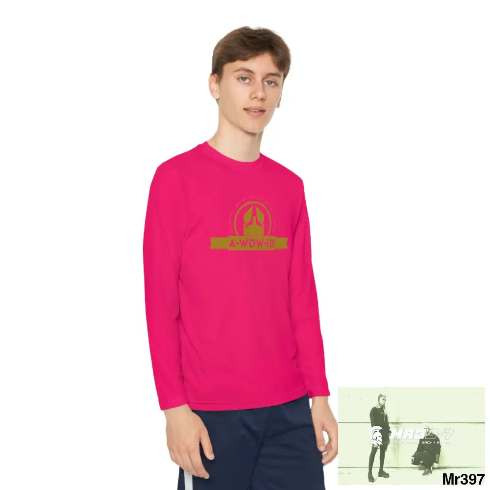 A1 Who Dares Wins ID Youth Long Sleeve Competitor Tee Kids clothes