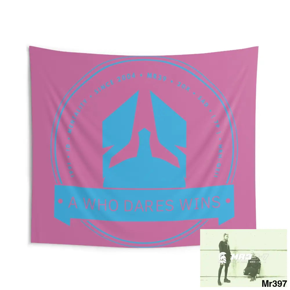 A1 Who Dares Wins Indoor Wall Tapestries 104’’ × 88’’ Home Decor