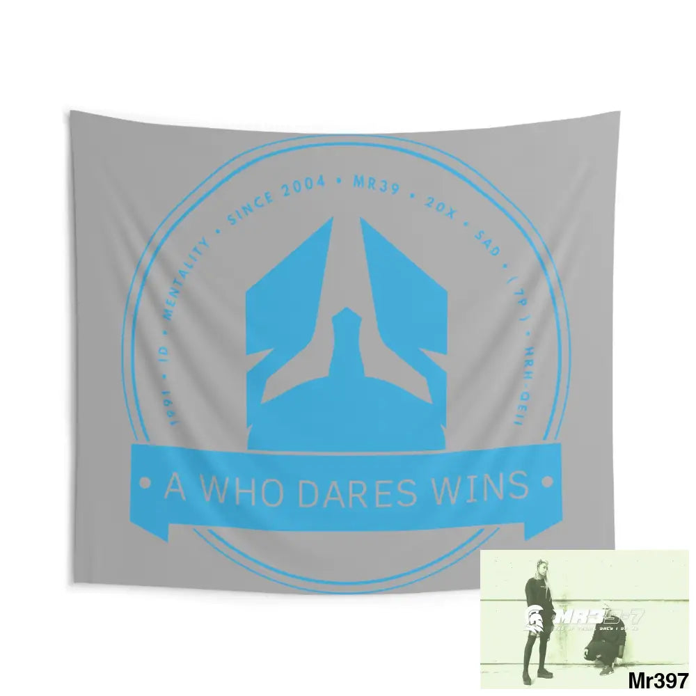 A1 Who Dares Wins Indoor Wall Tapestries 104’’ × 88’’ Home Decor