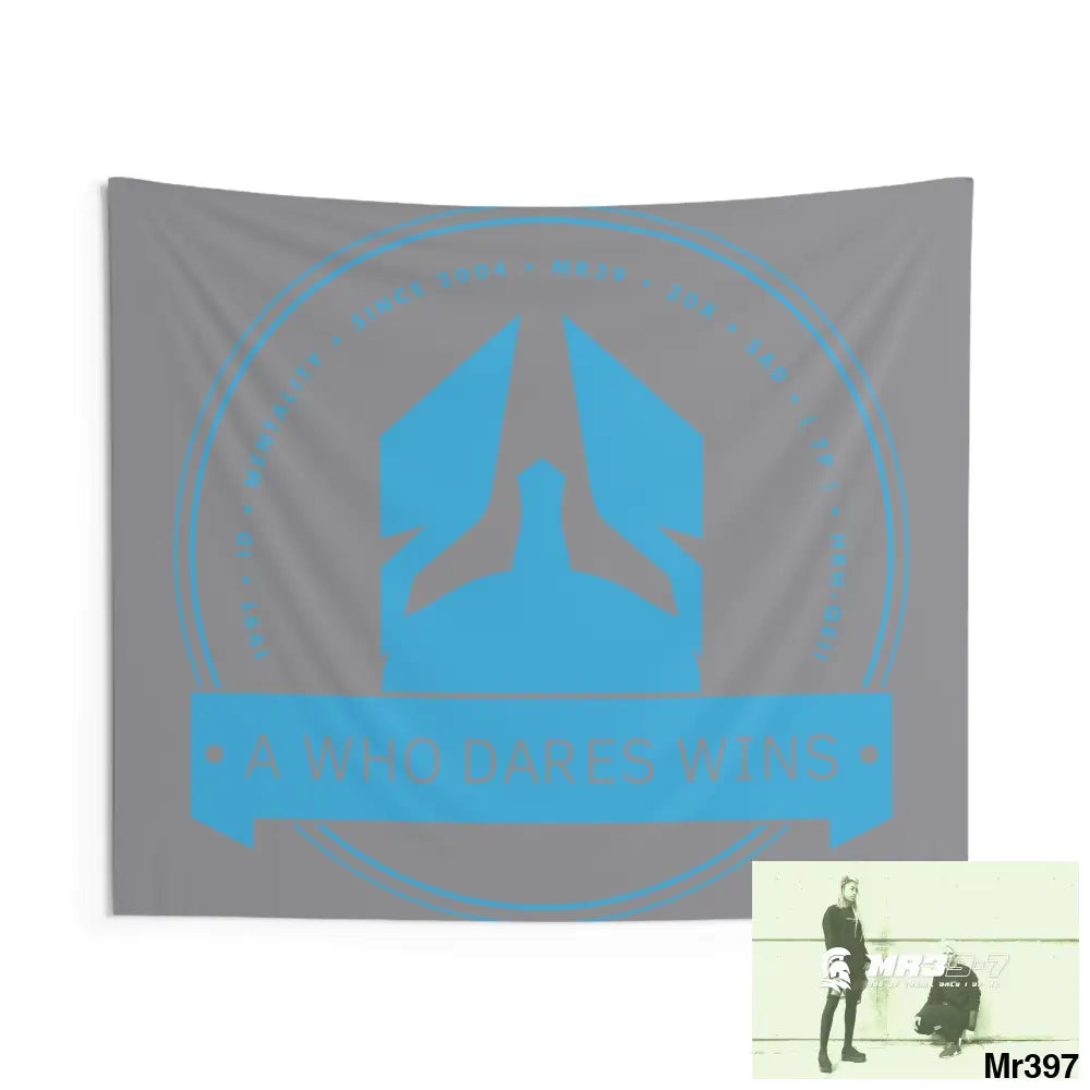 A1 Who Dares Wins Indoor Wall Tapestries 60’’ × 50’’ Home Decor