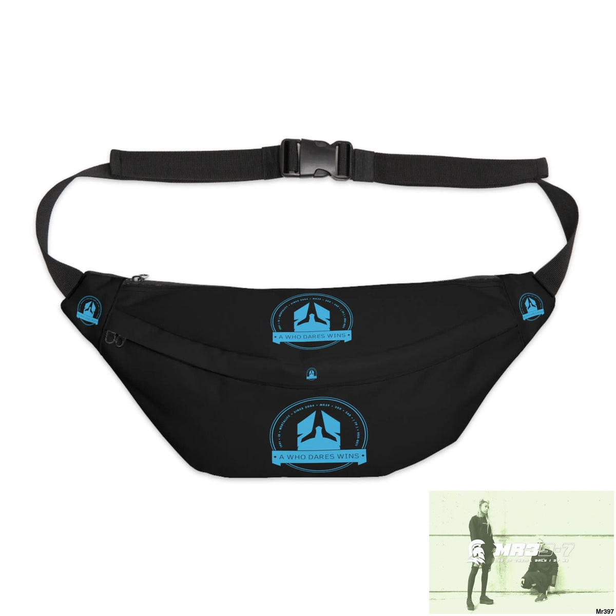 A1- Who Dares Wins Large Fanny Pack 8’’ × 9’’ × 4’’ Bags