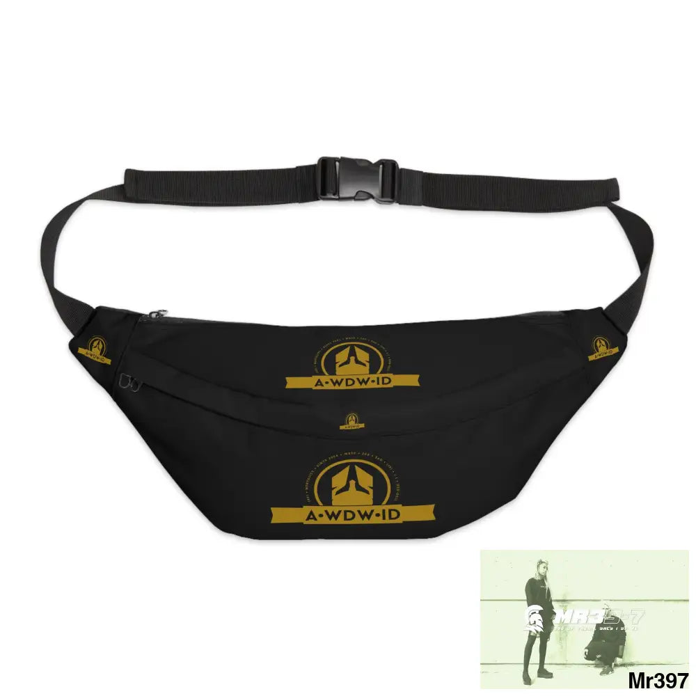 A1- Who Dares Wins Large Fanny Pack 8’’ × 9’’ × 4’’ Bags