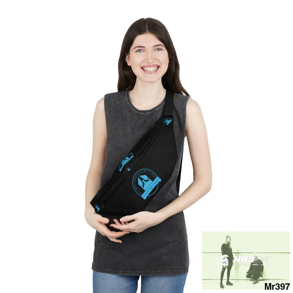 A1- Who Dares Wins Large Fanny Pack 8’’ × 9’’ × 4’’ Bags