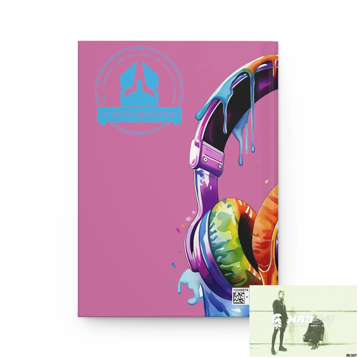 A1-Who Dares Wins Melting Headset Hardcover Journal Matte Journal Paper products