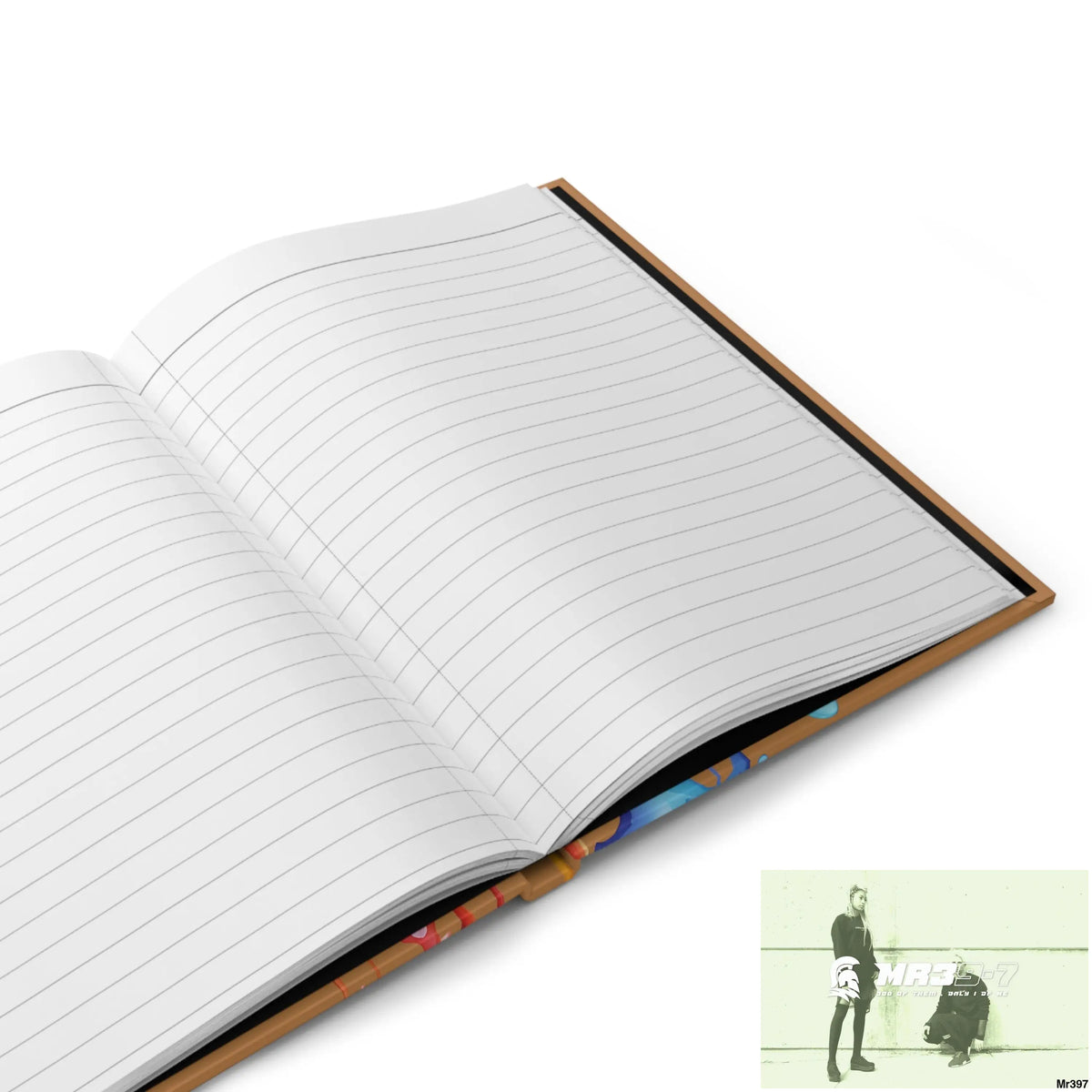 A1-Who Dares Wins Melting Headset Hardcover Journal Matte Journal Paper products
