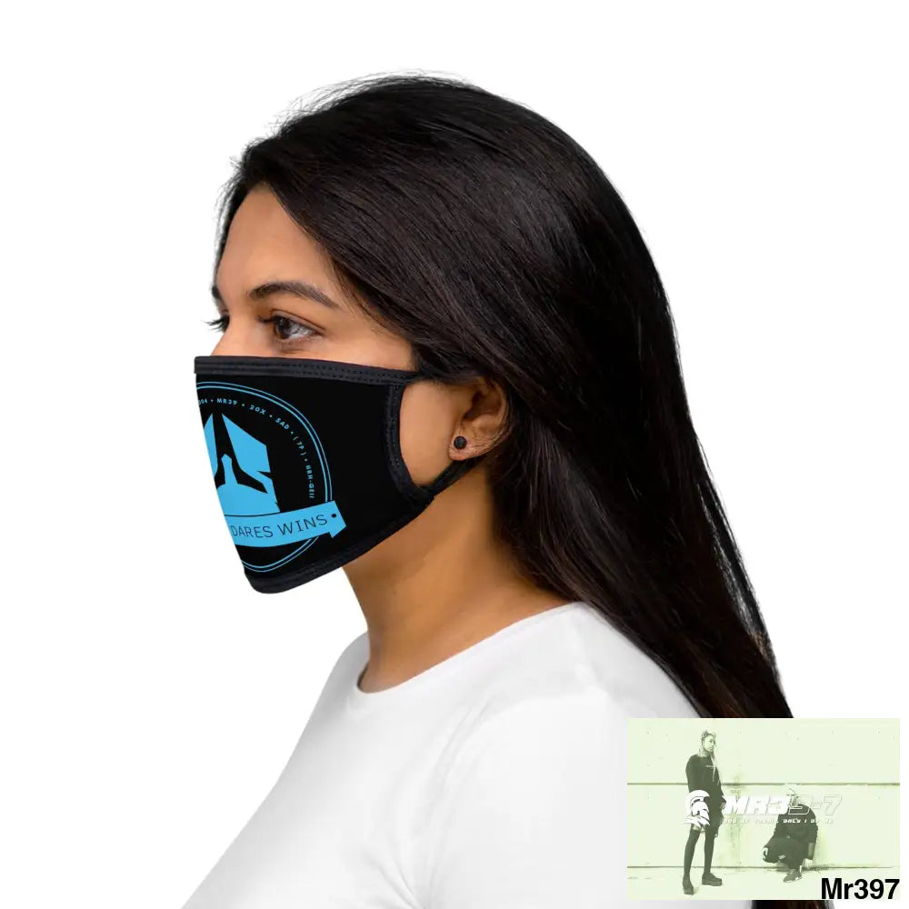 A1 Who Dares Wins Mixed-Fabric Face Mask One size Accessories