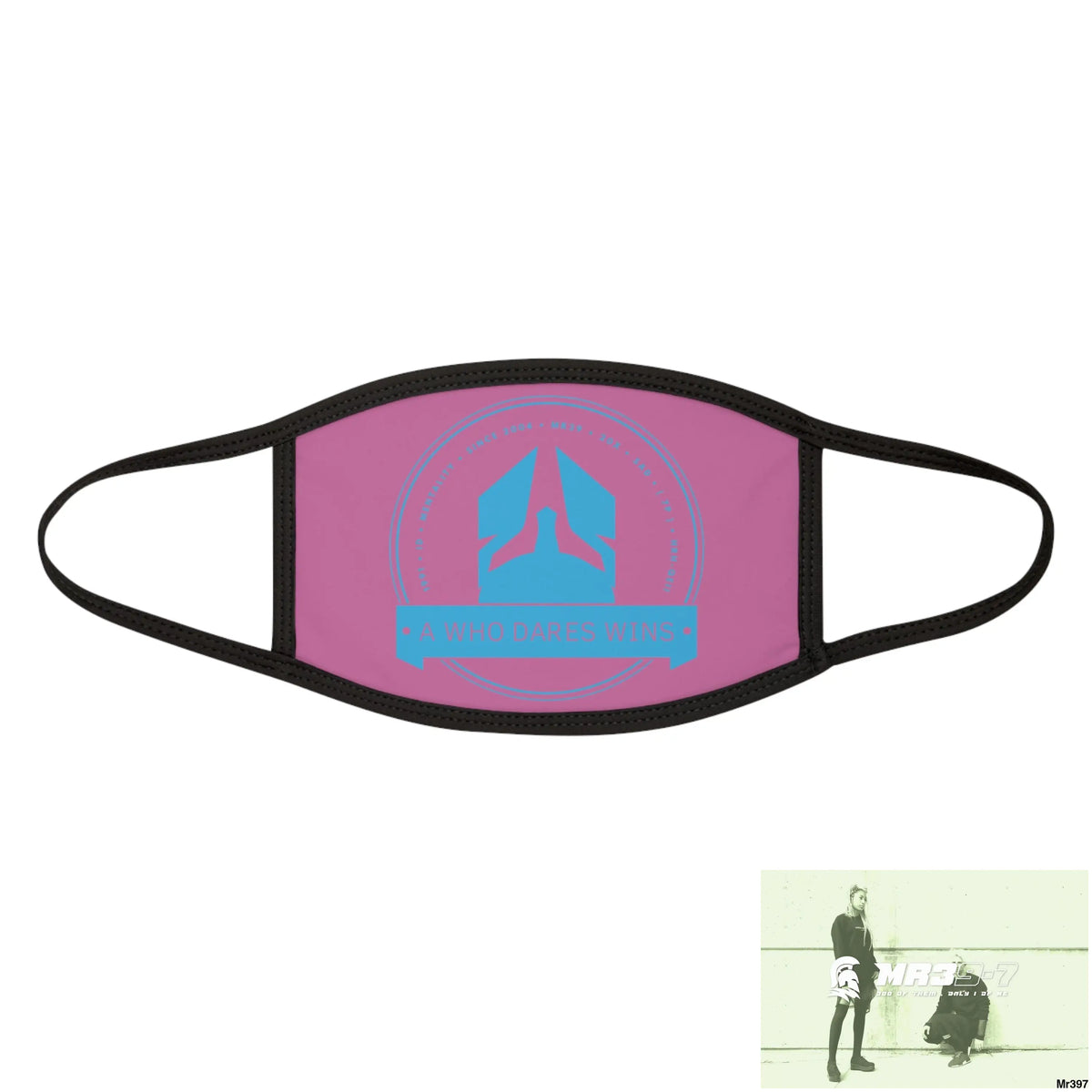 A1 Who Dares Wins Mixed-Fabric Face Mask One size Accessories