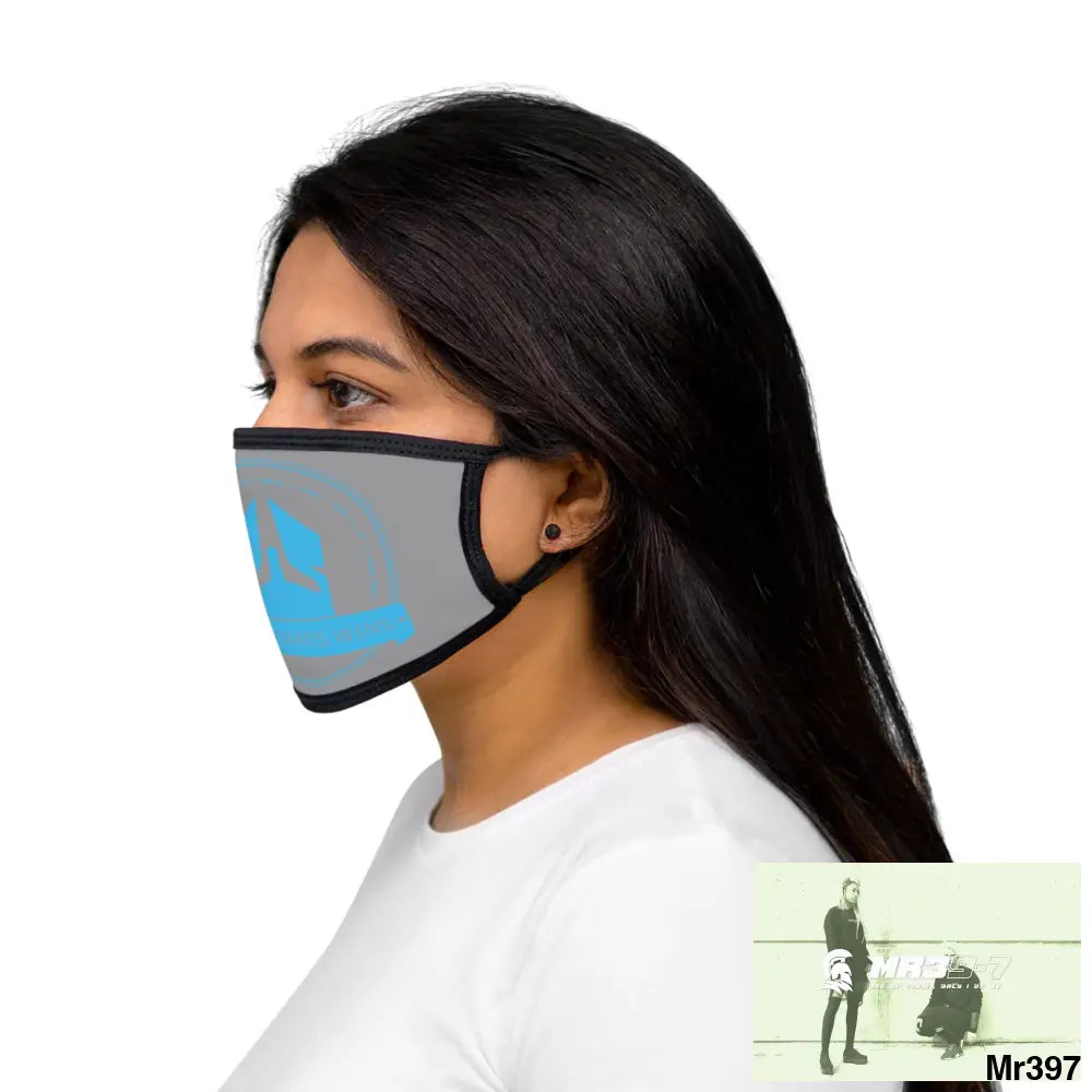 A1 Who Dares Wins Mixed-Fabric Face Mask One size Accessories