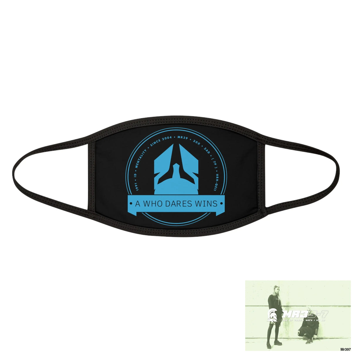 A1 Who Dares Wins Mixed-Fabric Face Mask One size Accessories