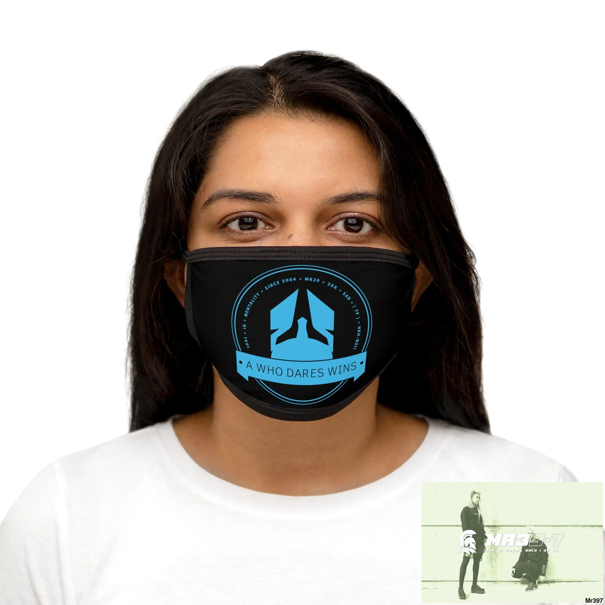 A1 Who Dares Wins Mixed-Fabric Face Mask One size Accessories