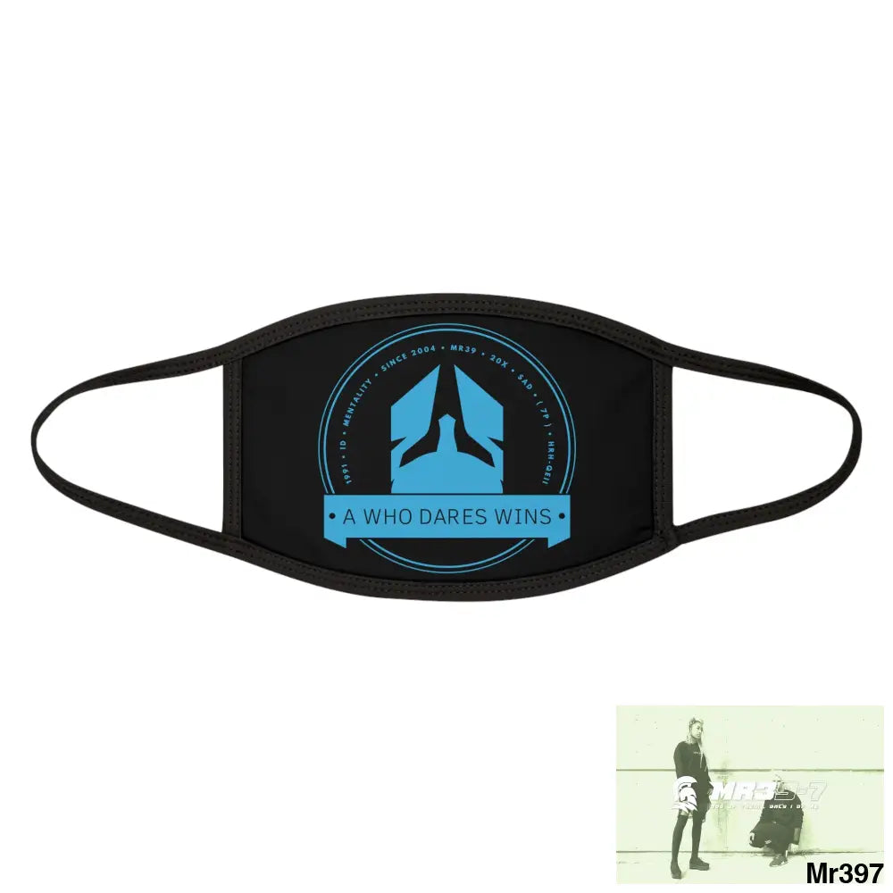 A1 Who Dares Wins Mixed-Fabric Face Mask One size Accessories