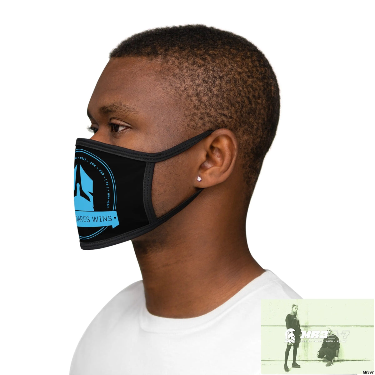 A1 Who Dares Wins Mixed-Fabric Face Mask One size Accessories