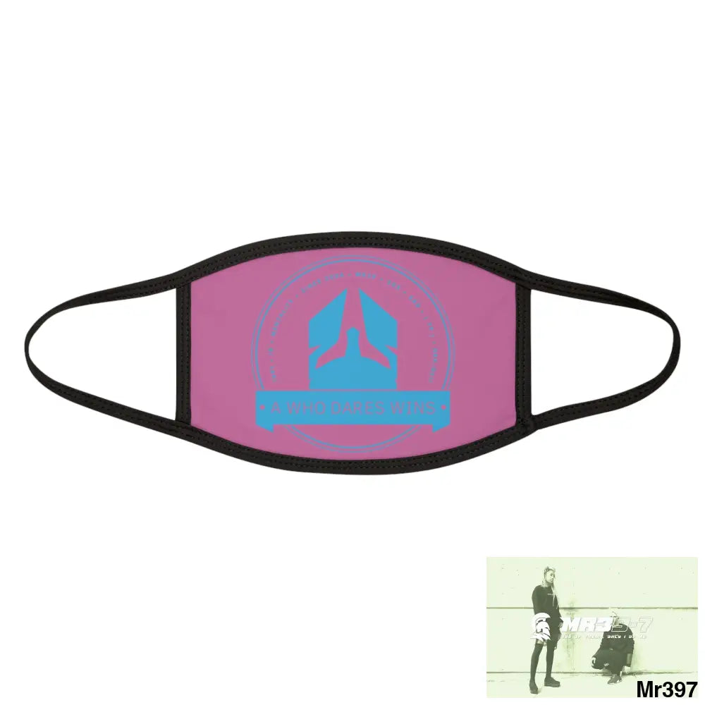 A1 Who Dares Wins Mixed-Fabric Face Mask One size Accessories