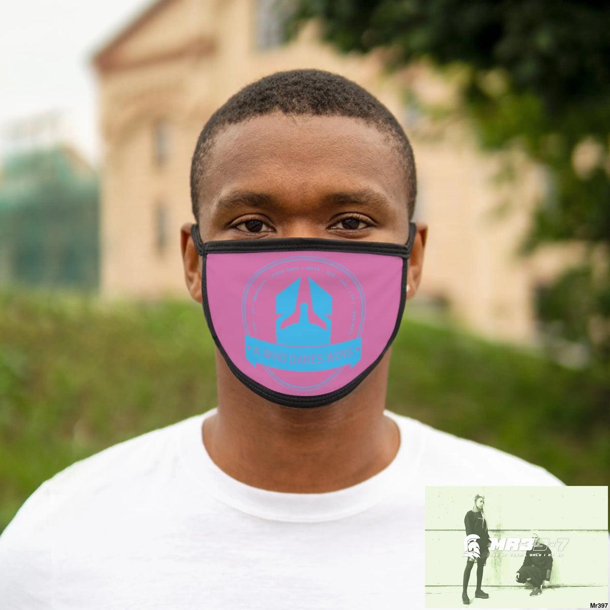 A1 Who Dares Wins Mixed-Fabric Face Mask One size Accessories