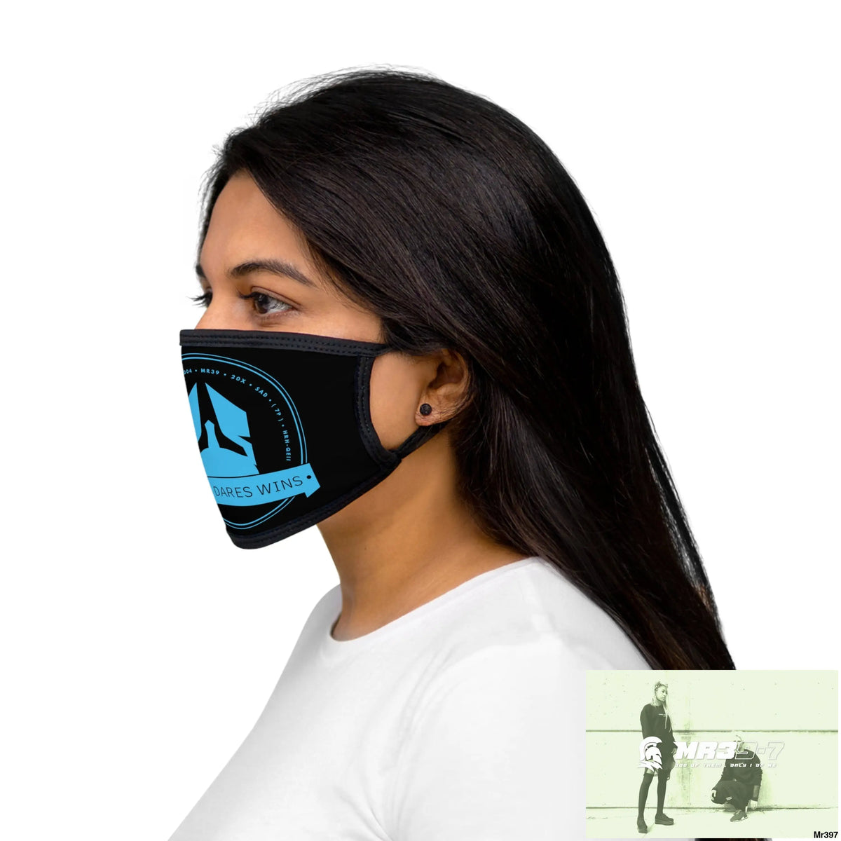 A1 Who Dares Wins Mixed-Fabric Face Mask One size Accessories