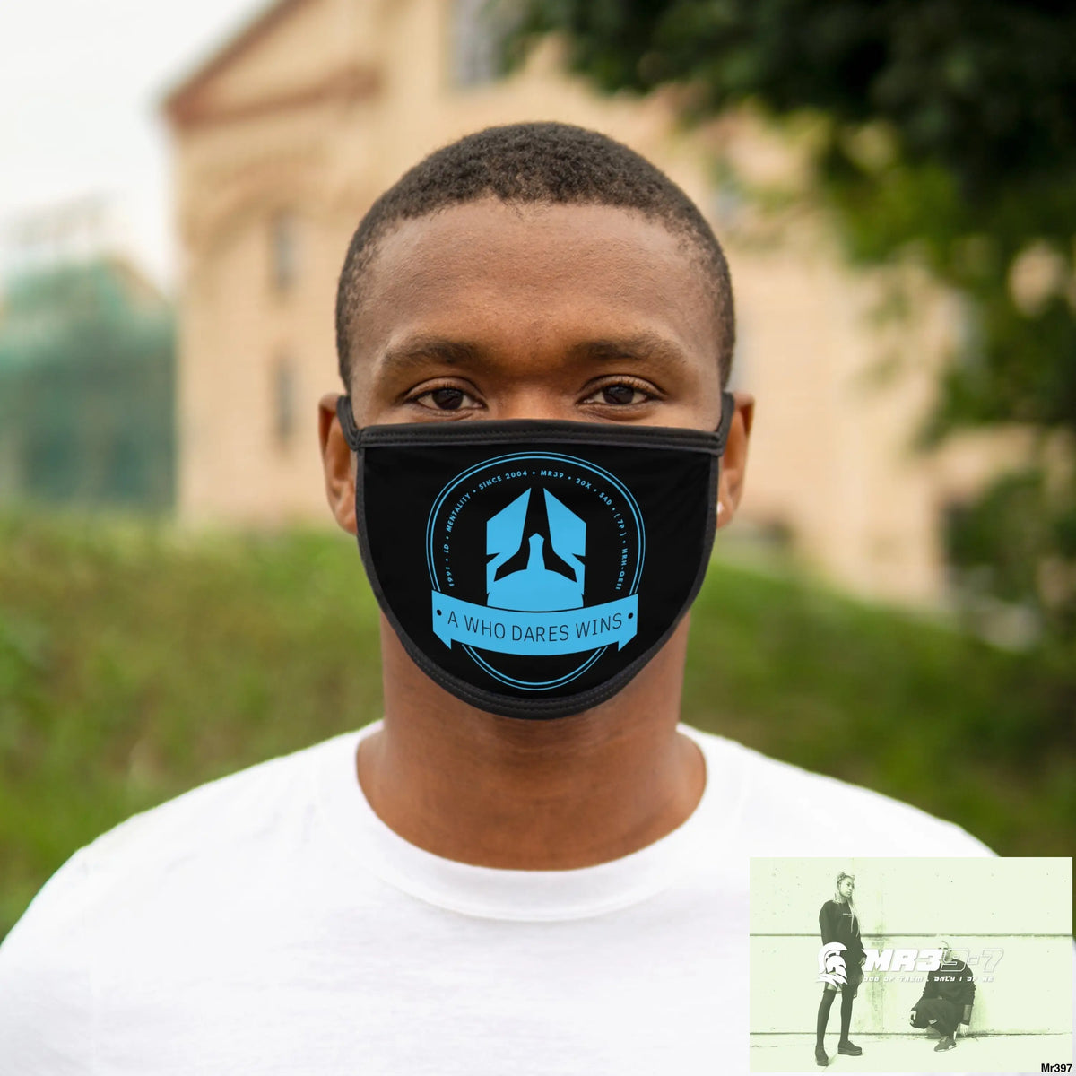 A1 Who Dares Wins Mixed-Fabric Face Mask One size Accessories