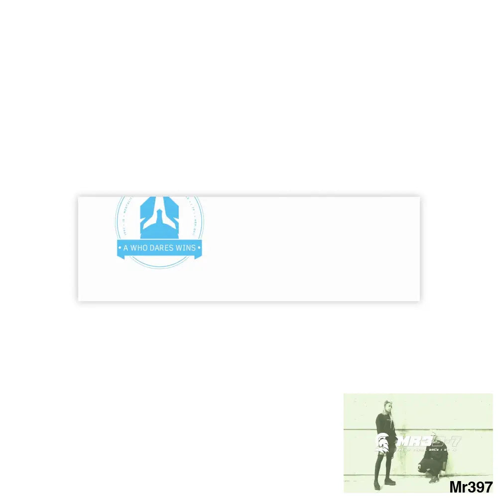 A1- Who Dares Wins Post-it® Note Pads 10’’ x 3’’ / White Paper products