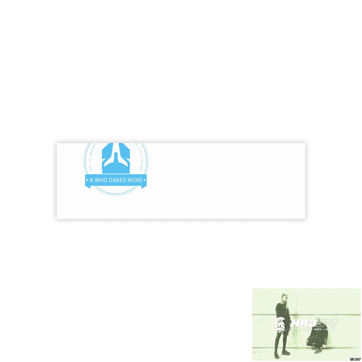 A1- Who Dares Wins Post-it® Note Pads 10’’ x 3’’ / White Paper products