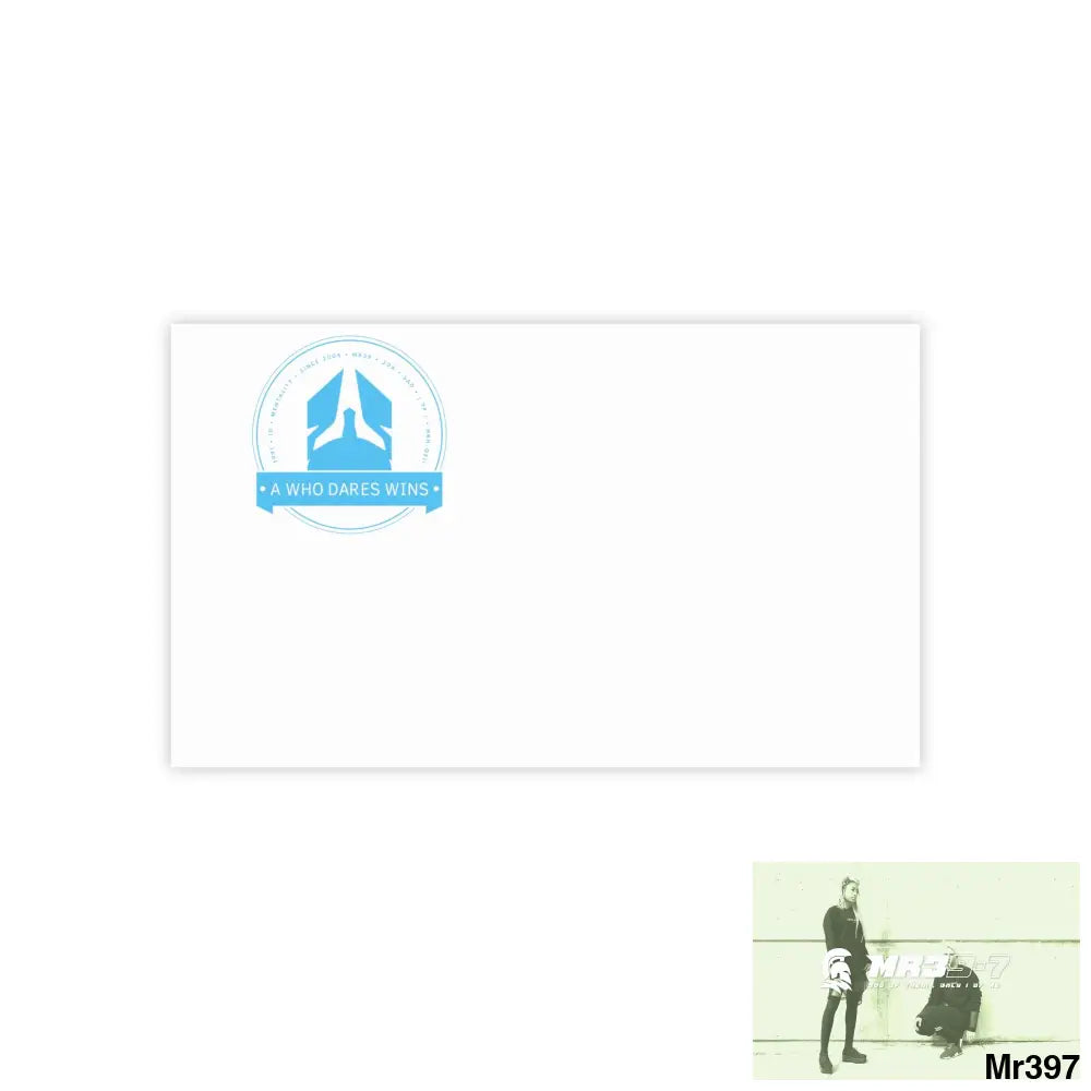 A1- Who Dares Wins Post-it® Note Pads 10’’ x 6’’ / White Paper products