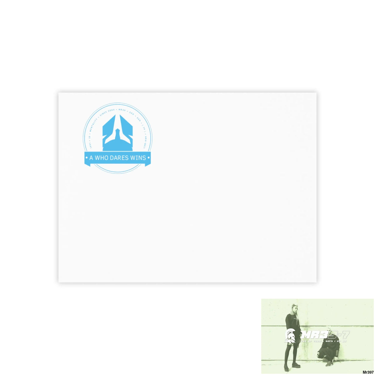 A1- Who Dares Wins Post-it® Note Pads 4’’ x 3’’ / White Paper products