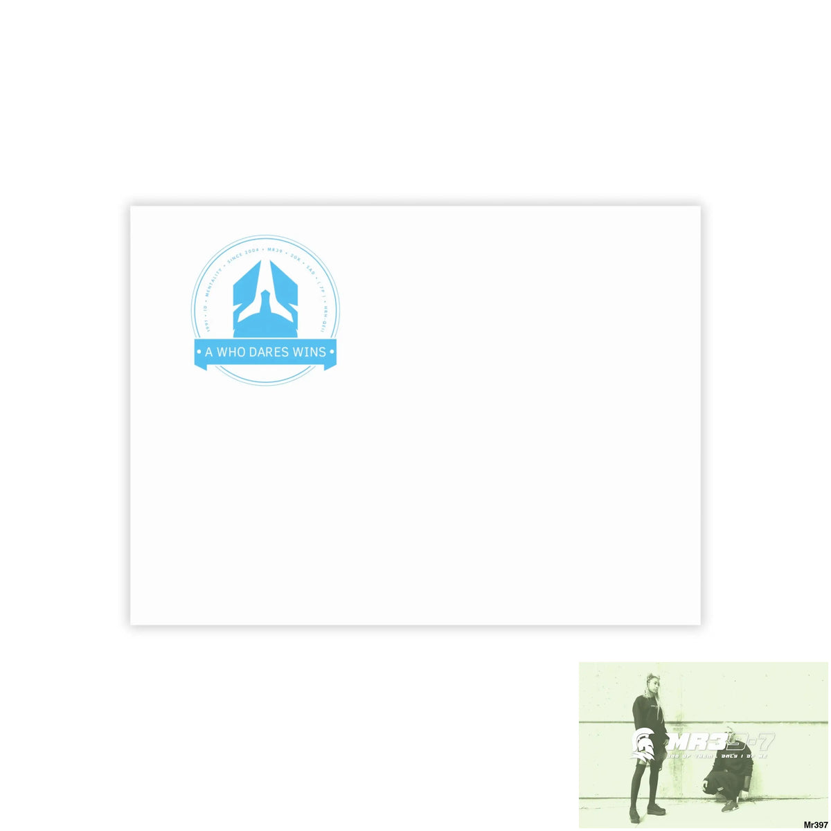 A1- Who Dares Wins Post-it® Note Pads 8’’ x 6’’ / White Paper products