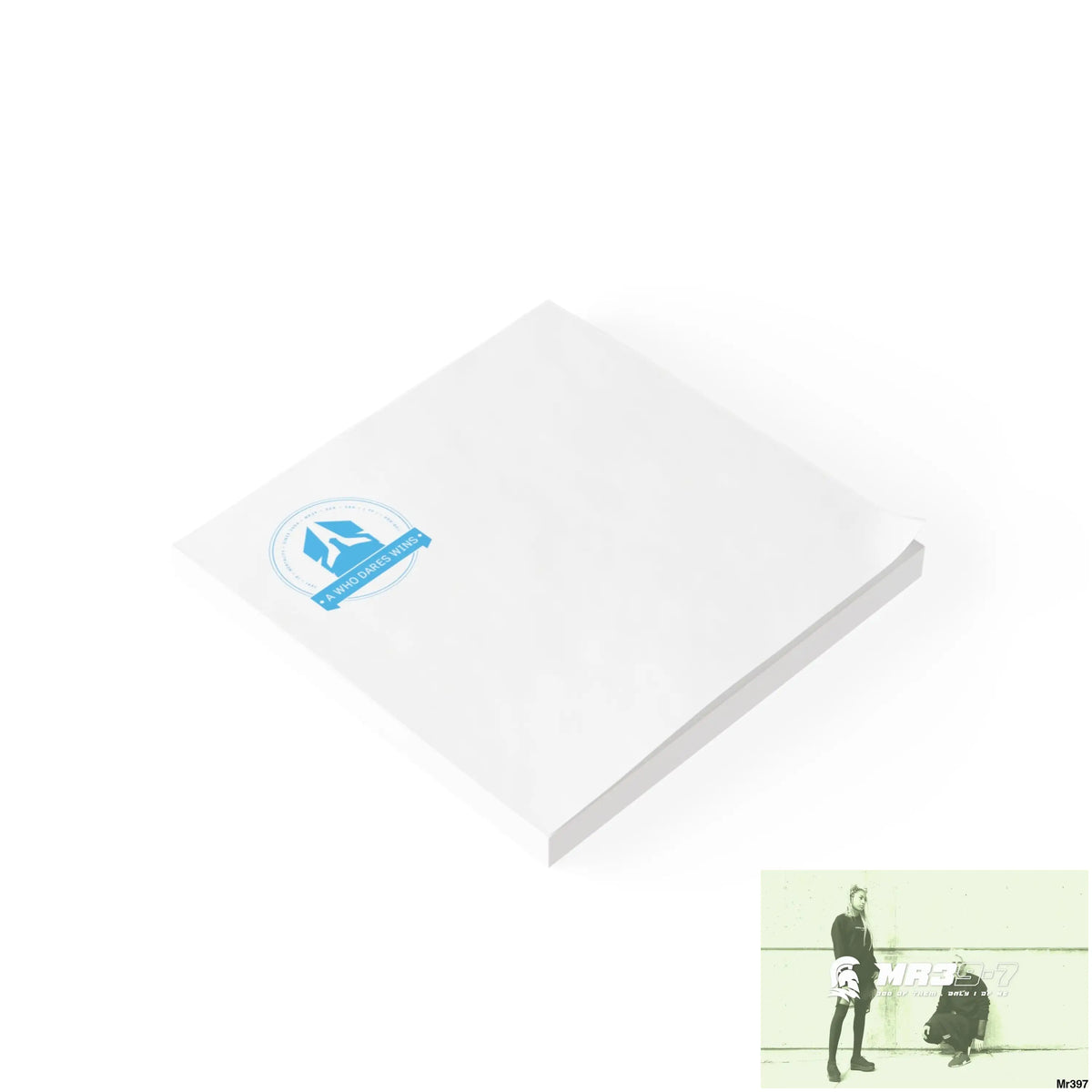 A1- Who Dares Wins Post-it® Note Pads Paper products
