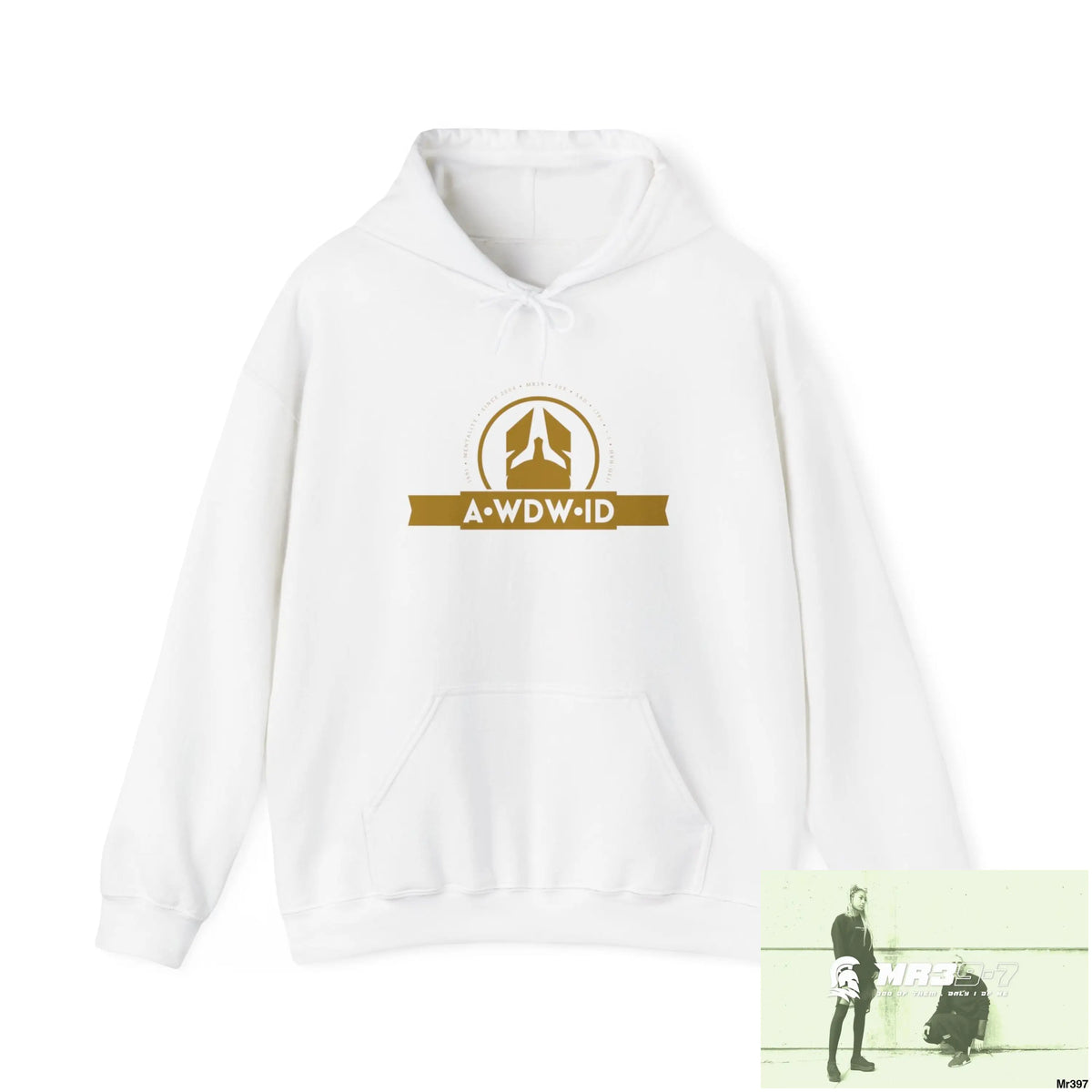 A1 Who Dares Wins RSF (ID) 300/Gods Inspired Unisex Heavy Blend™ Hooded Sweatshirt White / M Hoodie