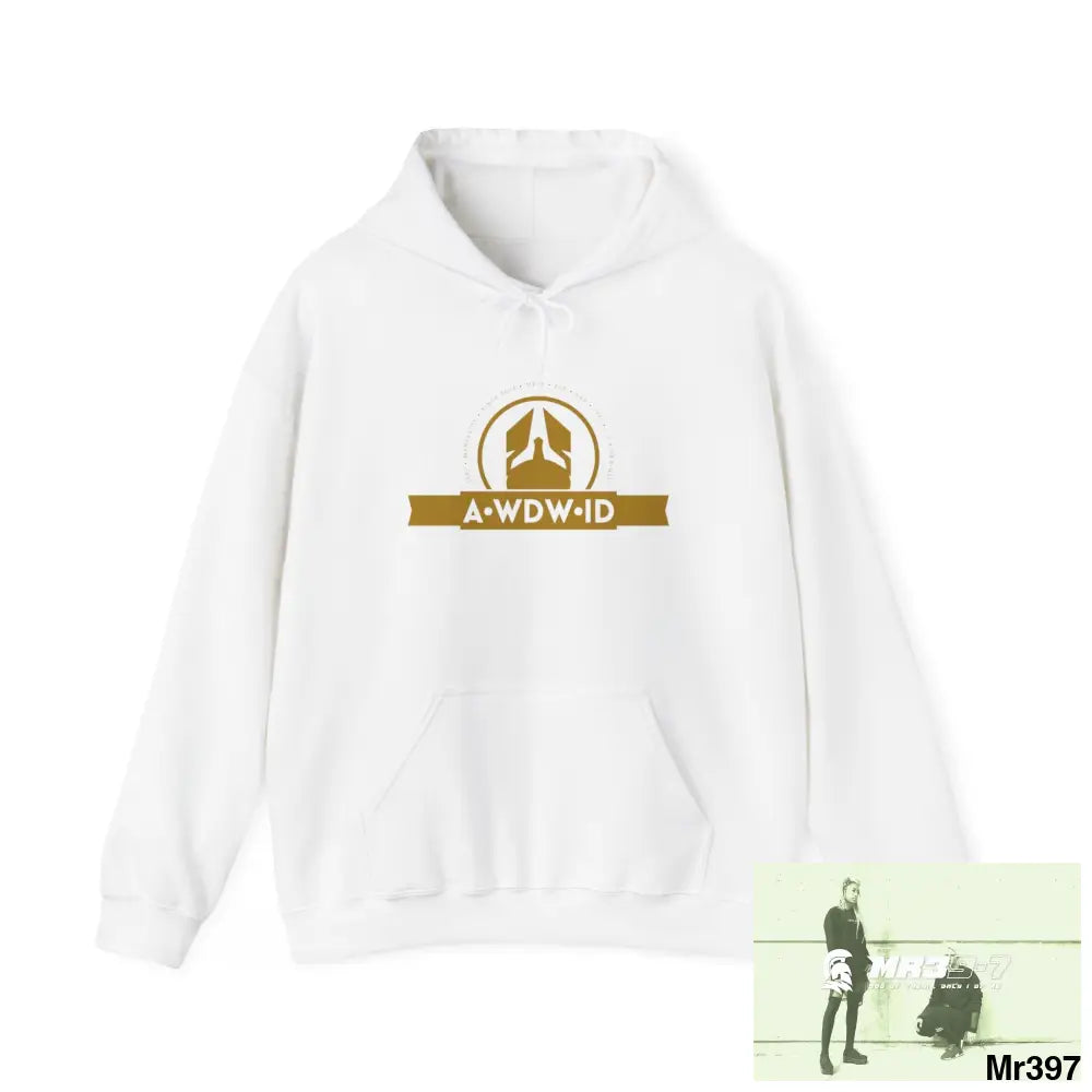 A1 Who Dares Wins RSF (ID) 300/Gods Inspired Unisex Heavy Blend™ Hooded Sweatshirt White / M Hoodie