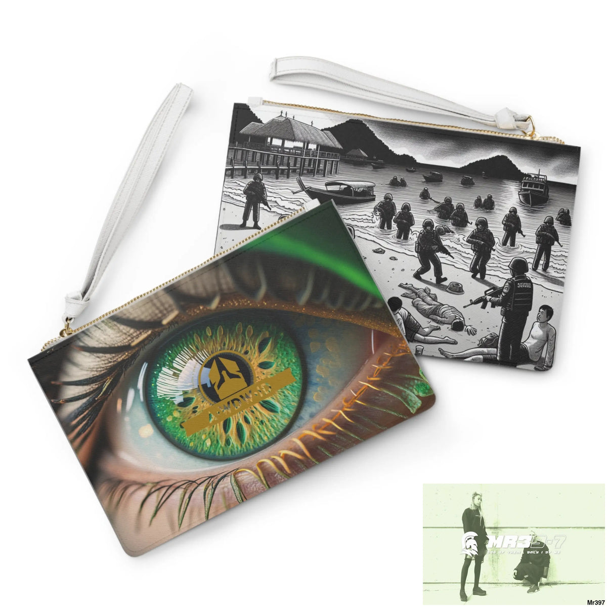 A1 Who Dares Wins / RSF ID Karma - A1-WDW 2004 (Not everything is always in Black and White) Ladies Clutch Bag One size