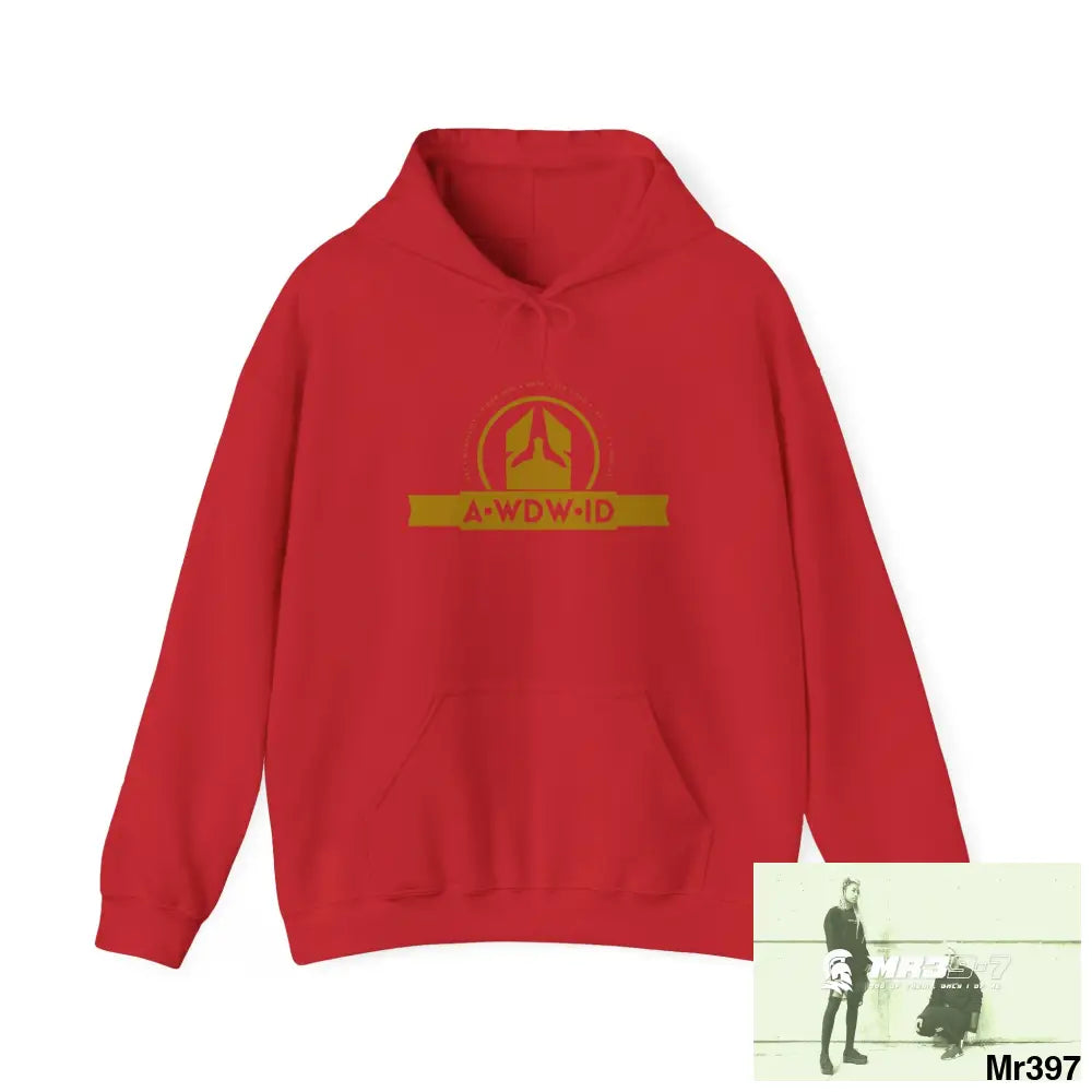 A1 Who Dares Wins RSF (ID) Kenya 2015 Mombasa Airport Top Thai Tactical Trap Unisex Heavy Blend™ Hooded Sweatshirt Red