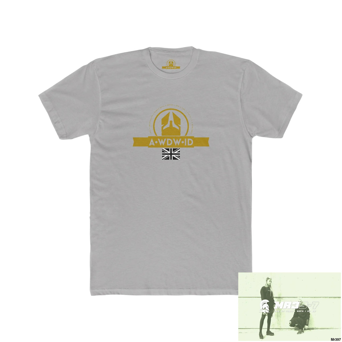 A1 Who Dares Wins RSF (ID) My Life My Deaths Their Plans,failed.Tactical GB Men’s Cotton Crew Tee Solid Light Grey / S