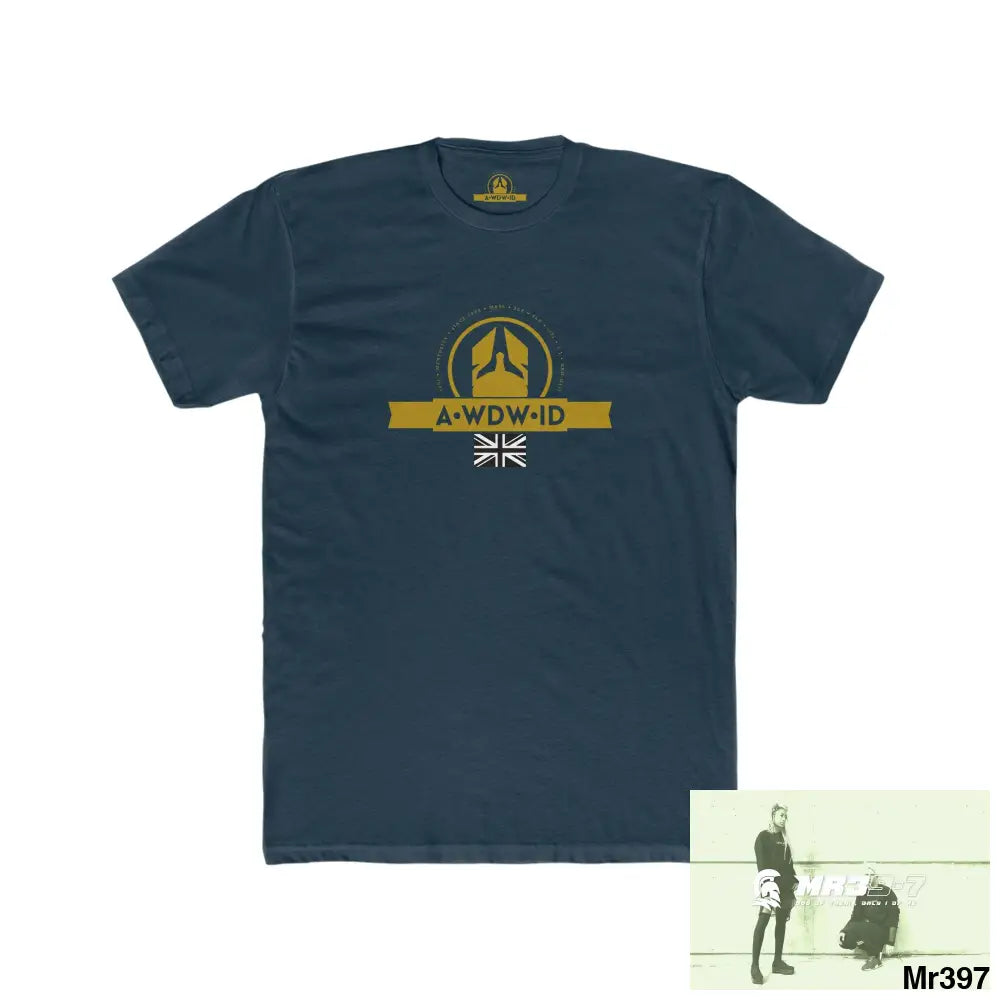 A1 Who Dares Wins RSF (ID) My Life My Deaths Their Plans,failed.Tactical GB Men’s Cotton Crew Tee Solid Midnight Navy