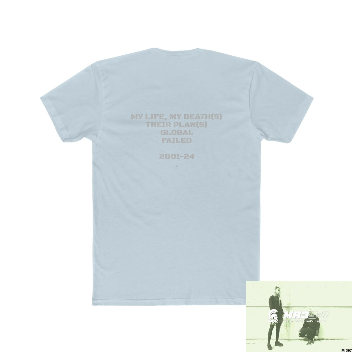 A1 Who Dares Wins RSF (ID) My Life My Deaths Their Plans,failed.Tactical GB Men’s Cotton Crew Tee T-Shirt