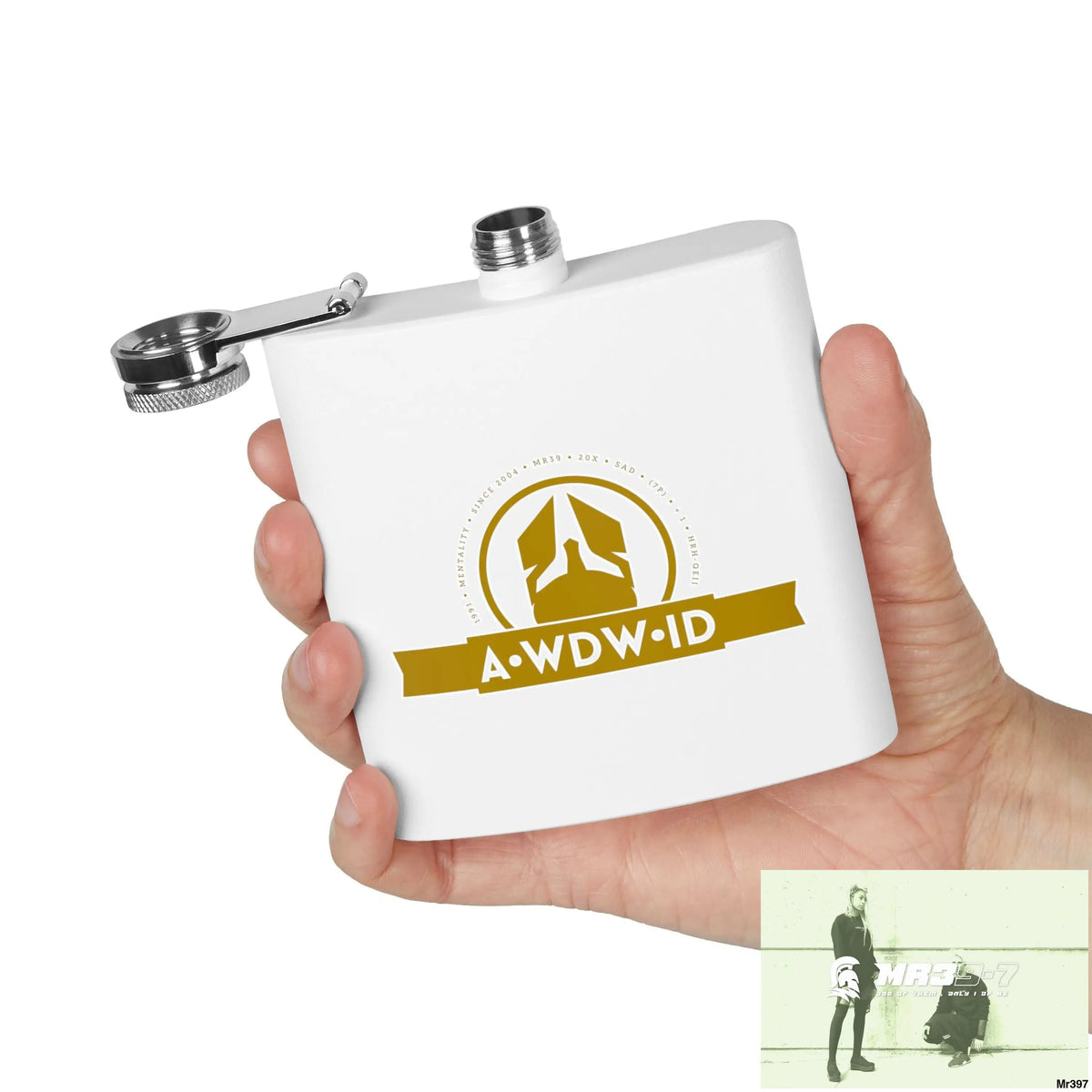 A1 Who Dares Wins RSF (ID) Stylish Stainless Steel Flask for Tea/ Coffee Lovers - 6oz Personalized Gift Mug