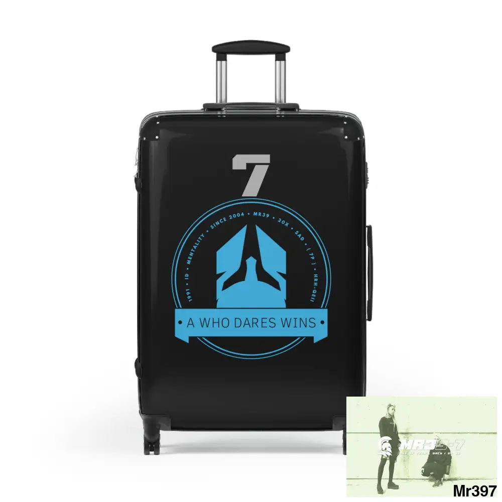 A1 Who Dares Wins Suitcase Large / Black Bags