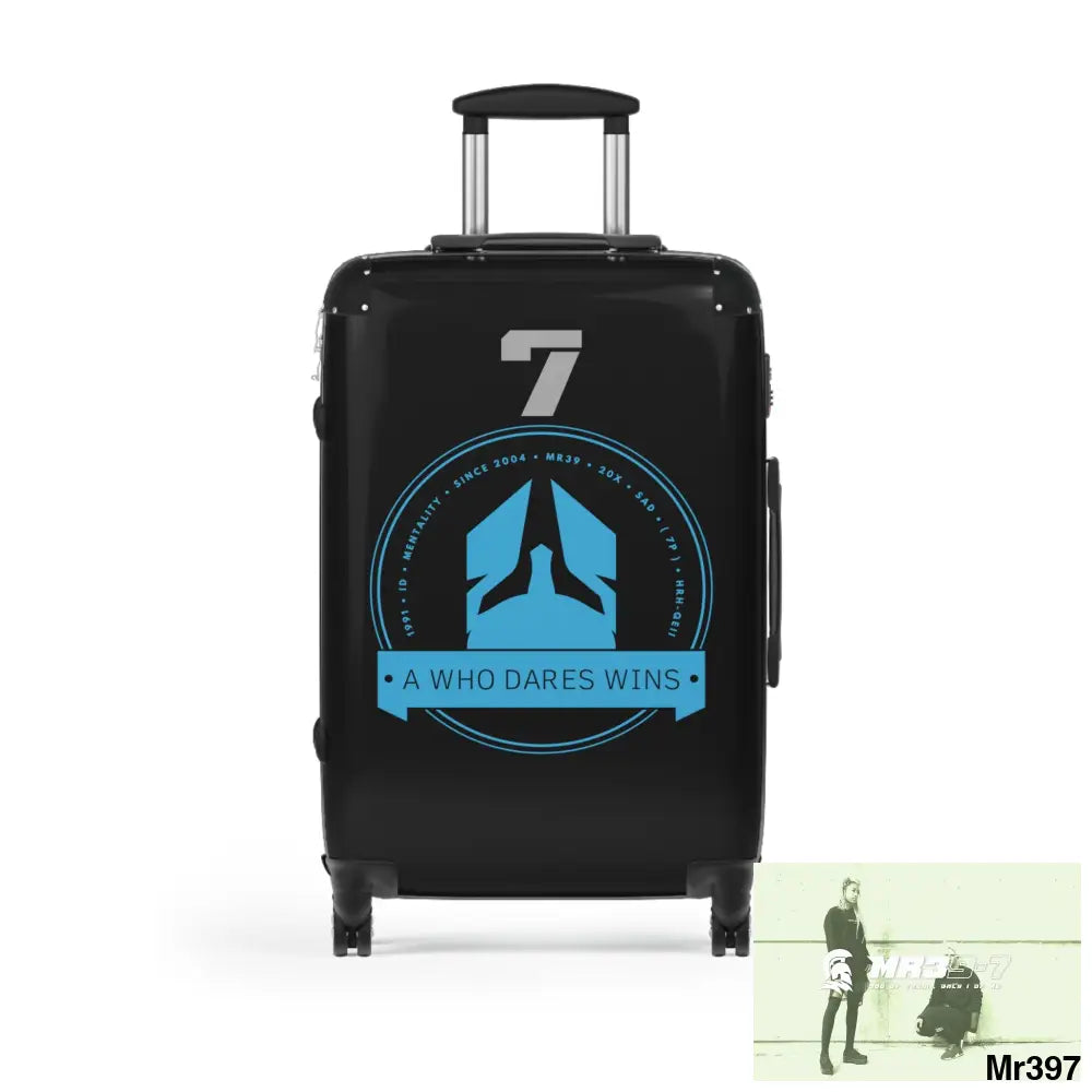 A1 Who Dares Wins Suitcase Medium / Black Bags
