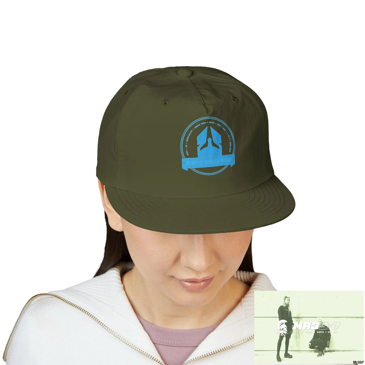 A1 Who Dares Wins Surf Cap - Beach Vibes Summer Accessory Surfing Gift Casual Wear Outdoor Cap Hats
