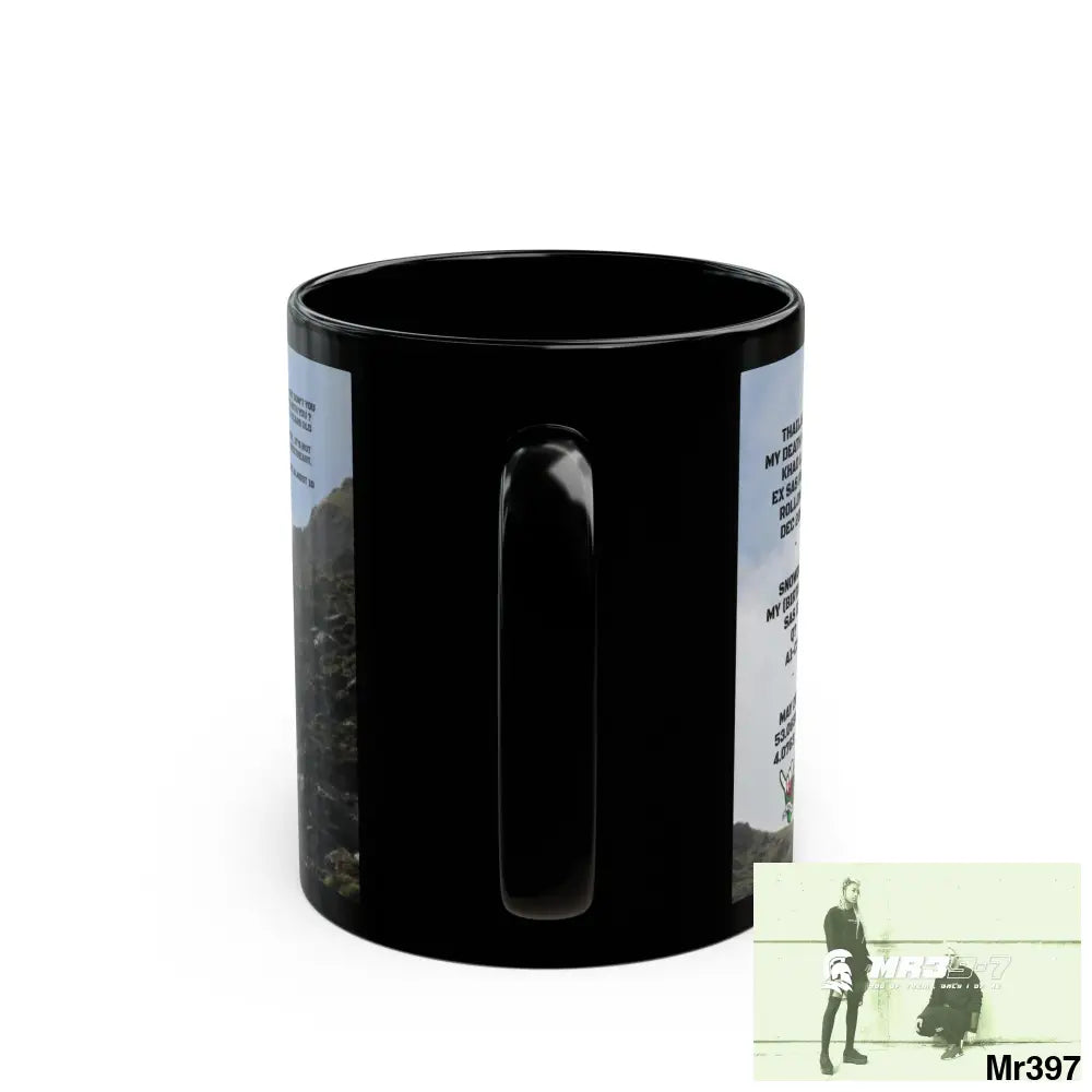 A1 Who Dares Wins Tactical SAS Roll over Death night 2004 20X Strike B MT Snowdon 11oz Black Mug GB / Thailand/ Bermo