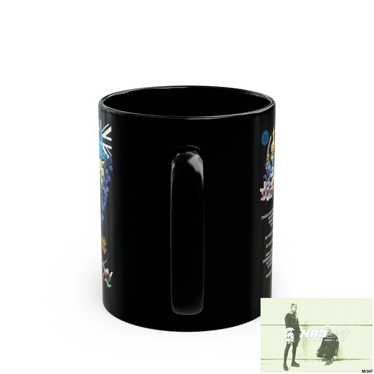 A1 Who Dares Wins thrown in a 2009 death threat with SAS Roll over Death night 2004/ Strike B Done 11oz Black Mug GB