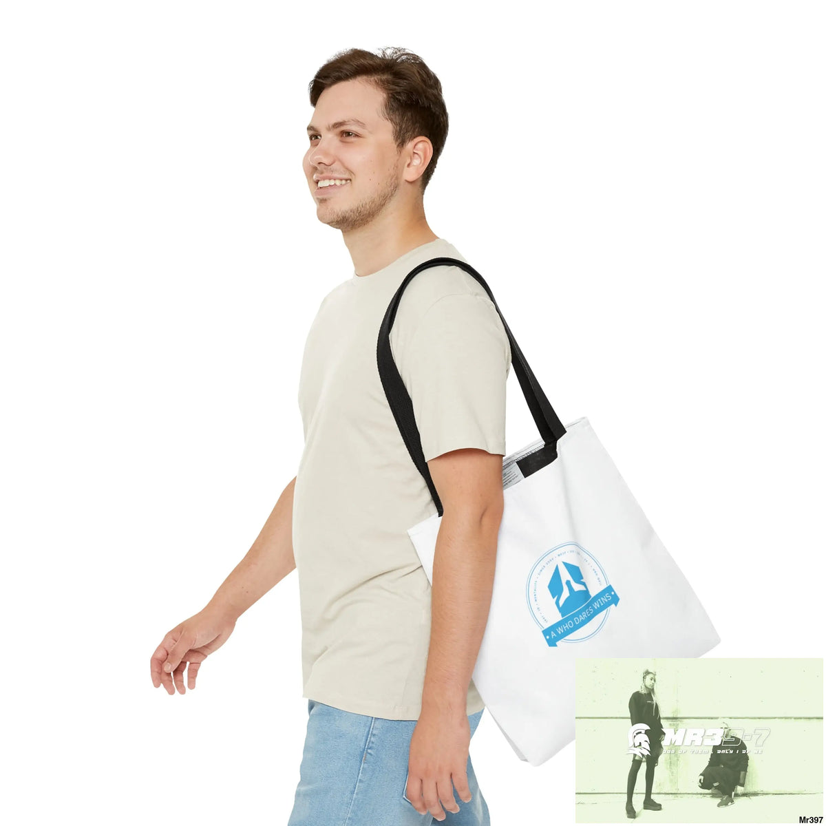 A1-Who Dares Wins Tote Bag (AOP) Bags