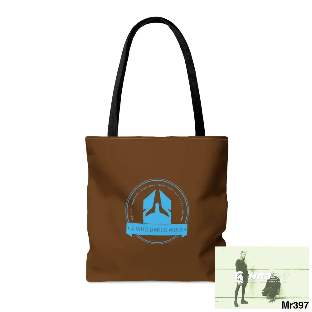 A1-Who Dares Wins Tote Bag (AOP) Bags